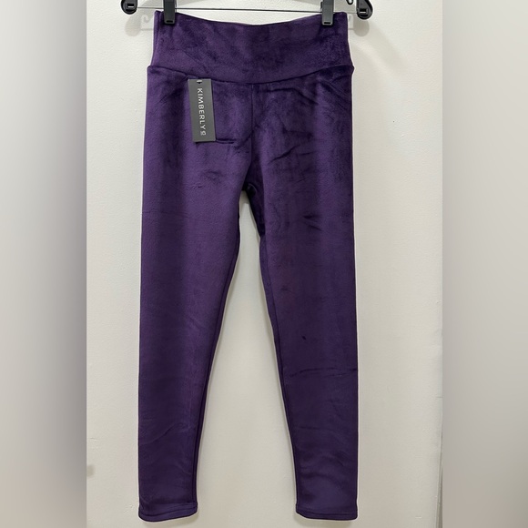 kimberly c Pants - NWT Kimberly C Purple Leggings Size Small
